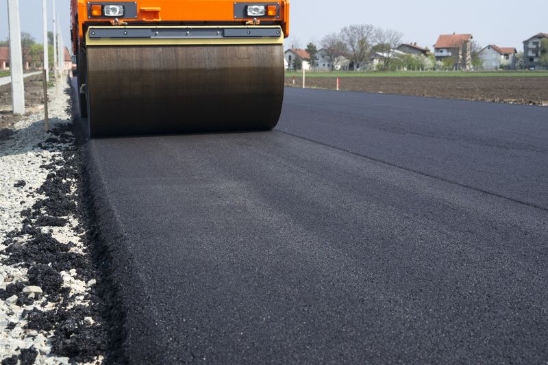 Asphalt Paving Equipment in Action